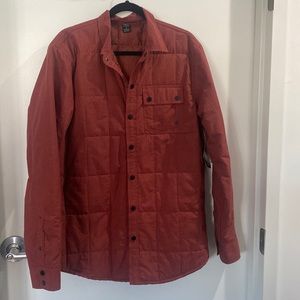 Armada Outerwear Port Red Bryce Insulated Shirt